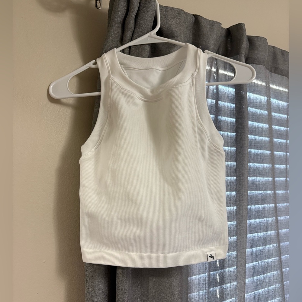 JoyLab White Crop Tank Top